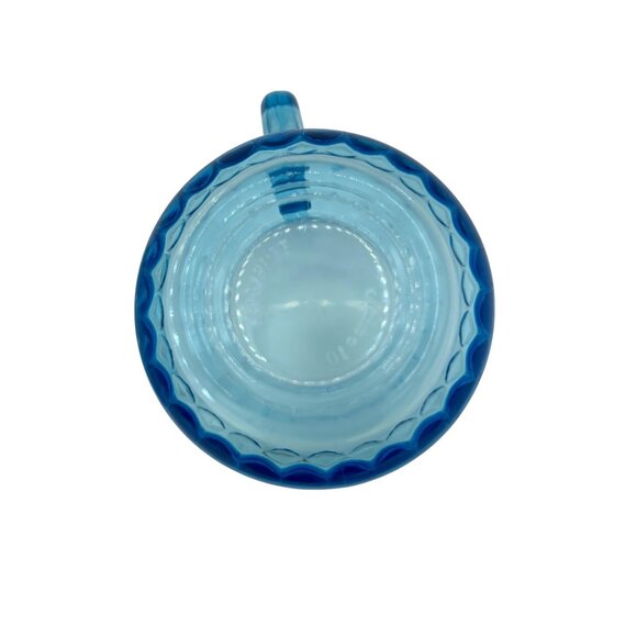 Vintage Forte Crisa Mexico Ice Blue Cup and Saucer 1960's - Picture 2 of 16